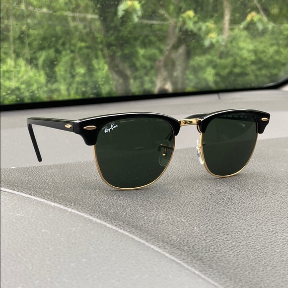 Ray-Ban club master sunglasses black main image 4